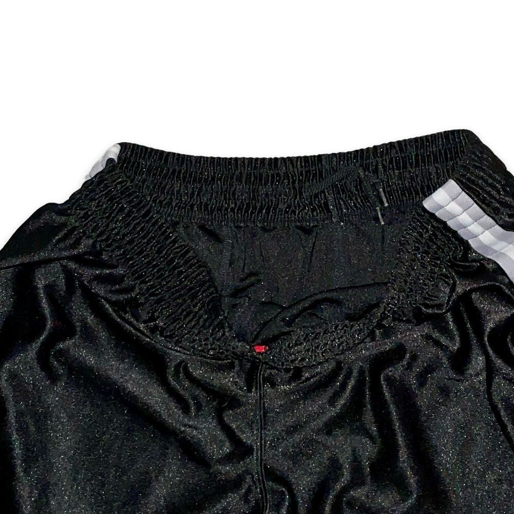 Tek Gear Vintage Dazzle Basketball Shorts Silky Shiny Silver Gray M - Picture 7 of 9